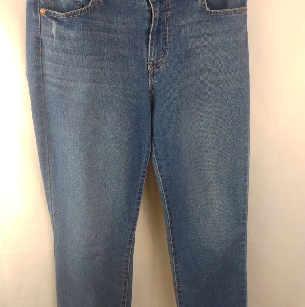 Vintage X America Blue Capri Leggings